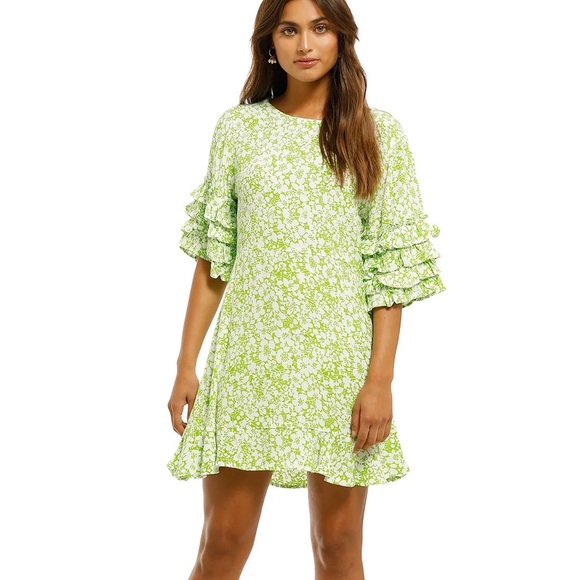 Faithfull The Brand - Serafina Freja Floral Print Mini Dress - Picture 2 of 8